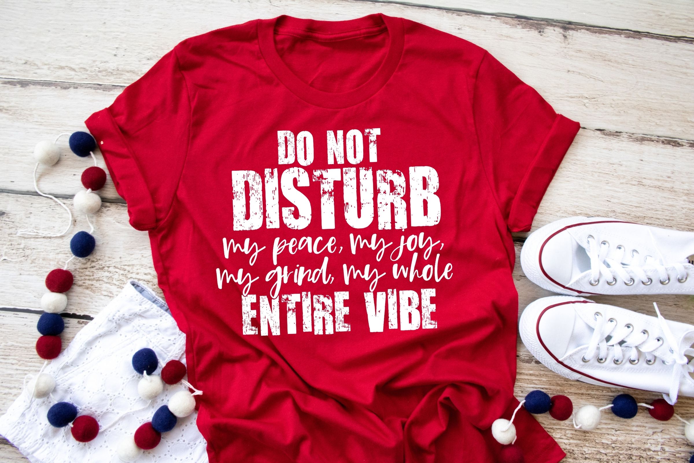 Do Not Disturb My Peace – Craft Mock-Ups