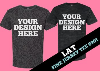 LAT Fine Jersey Tee 6901 - MOCKUP MAKER