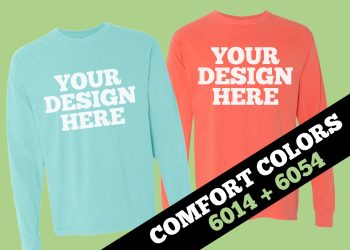 Comfort Colors 6014 and 6054 - MOCKUP MAKER