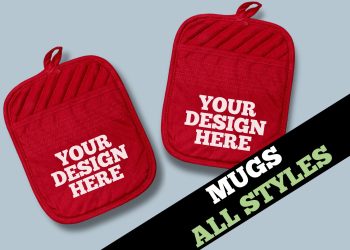 Pot Holders - All Styles - MOCKUP MAKER