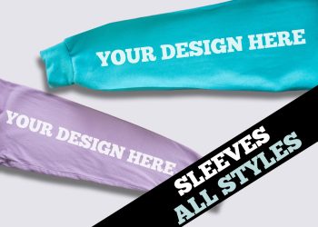 Sleeves - All Styles - MOCKUP MAKER